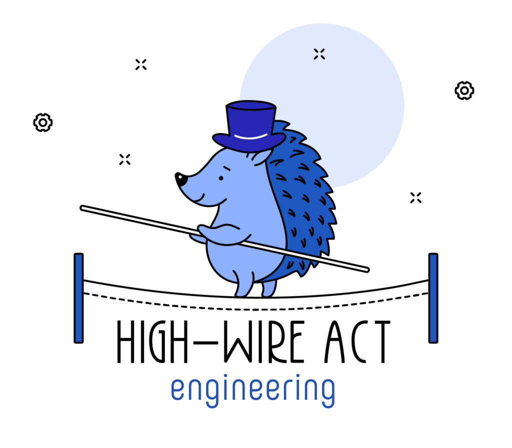 24-25 Engineering - High Wire Act Logo