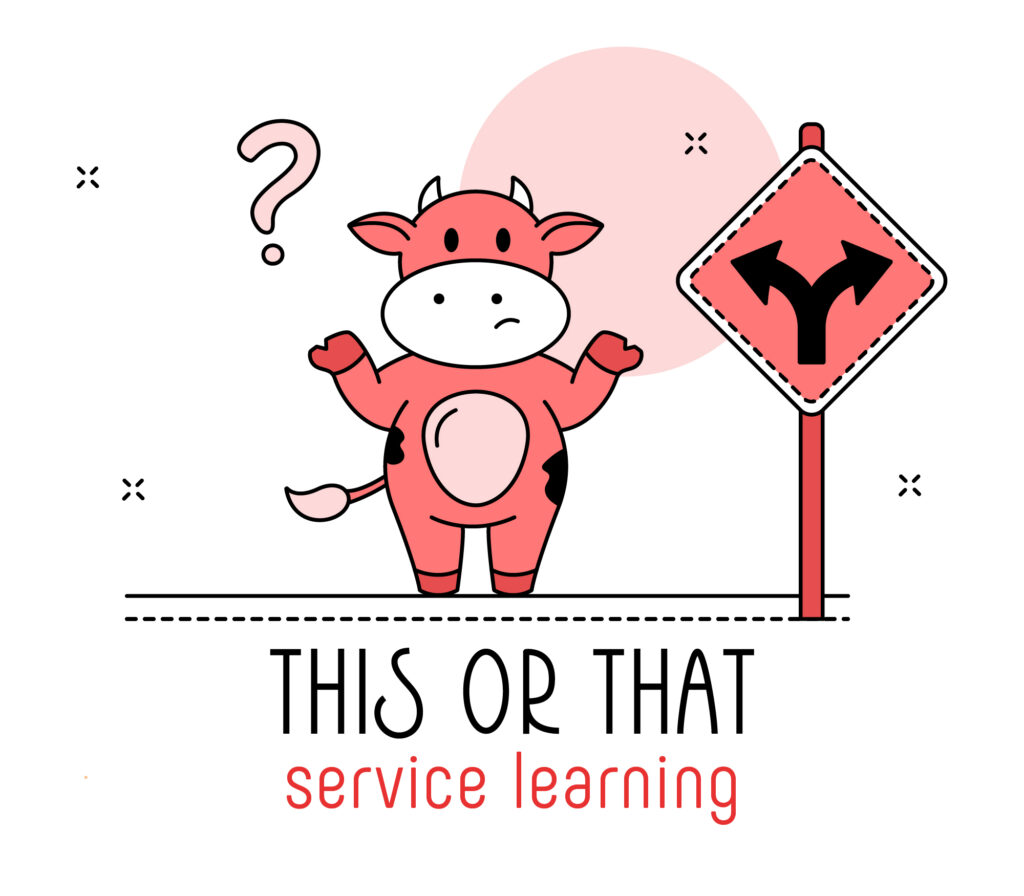 24-25 Service Learning - This Or That Logo